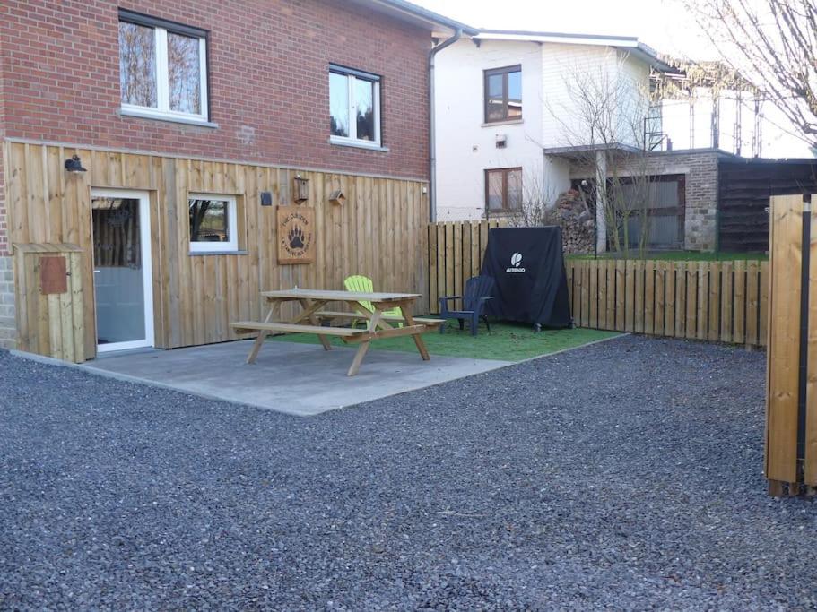 Ferienwohnung La Taniere Des Oursons Aywaille Exterior foto