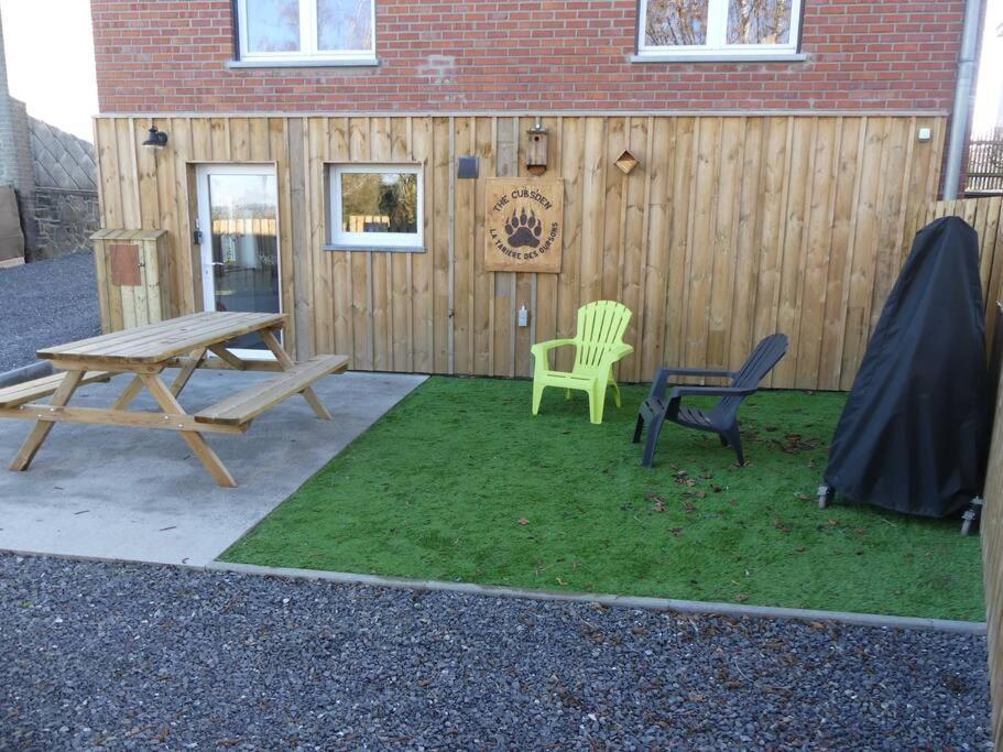 Ferienwohnung La Taniere Des Oursons Aywaille Exterior foto